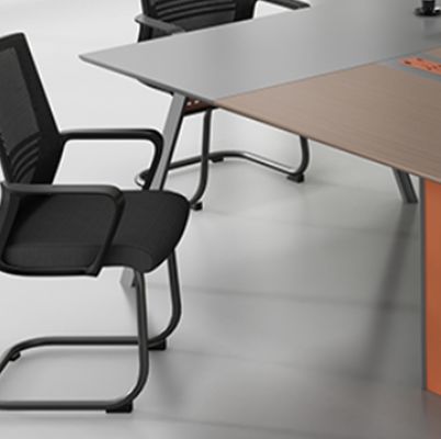 Modern Simple Rectangle Long Wood Metal Desk Meeting Table Negotiation Large Office Room Boardroom Conference Table