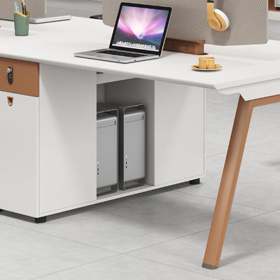 Wooden 2 4 6 Seat Cubicles Desk Workstation Office Furniture Modular Office Desk Work Station