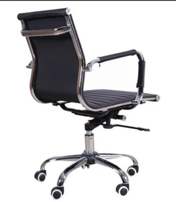 711  Modern Pu Back Adjustable Swivel Office Chair With Armrest