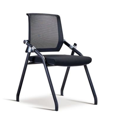 Wholesale Strong Leg Black Plastic Chair Mesh Office Chair Foldable Office Chair