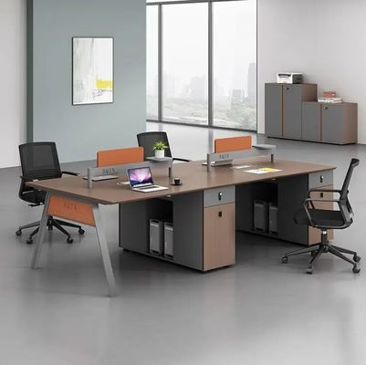 Multiperson Desk Office Desks Boss Wooden Director Table   Modern Desk With Cabinet