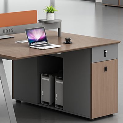 Multiperson Desk Office Desks Boss Wooden Director Table   Modern Desk With Cabinet