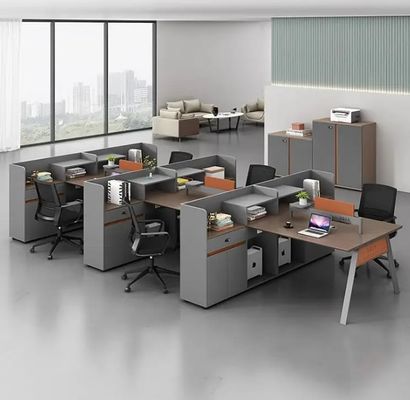 Modern Office Furniture Multi People Office Desk Workstation Office Partitions Table Workstation