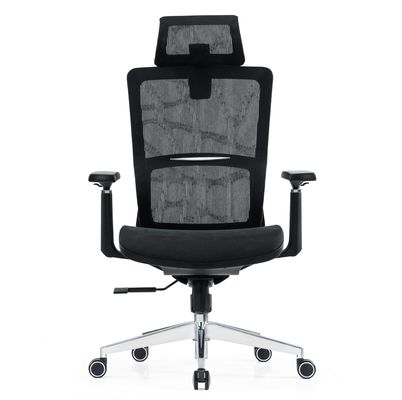 Lumbar Support Full Mesh Luxury Mesh With Headrest Adjustable Fabric Comfort Office Ergonomic Chair
