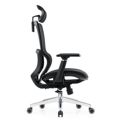 Lumbar Support Full Mesh Luxury Mesh With Headrest Adjustable Fabric Comfort Office Ergonomic Chair