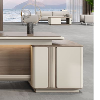 Office Furniture L Shape Mdf Boss Manager Ceo Executive Table Desk Computer Study Table
