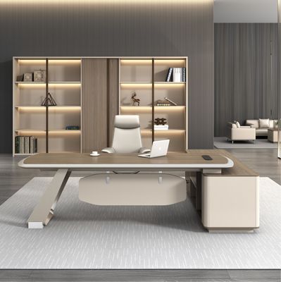 Modern  Chair Wooden Modular Executive Manager Table Chief Executive Table