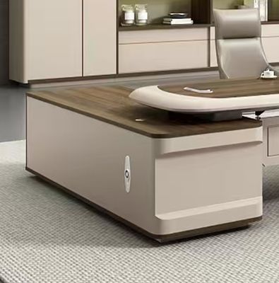 Modern Large  Office Desk With Chair Manager Table Chief Executive Table