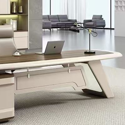 Modern Large  Office Desk With Chair Manager Table Chief Executive Table