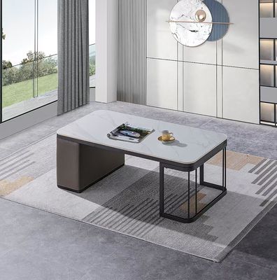 Y03# Modern Office Furniture Marble Coffee Table Office Reception Tea Table