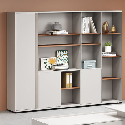 QF-02A Office Furniture Wooden Filing Cabinet Modern Drawer Storage Cabinet