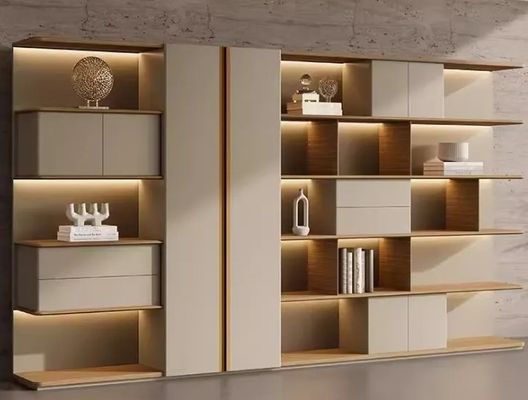 Modern  Furniture Wood High Storage Cabinets Office Furniture Office File Cabinet