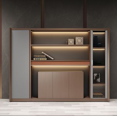 Ceo Office Room Decorations Storage Bookcase Wooden Modern Mdf Bookshelft Bibliotheque File Cabinet
