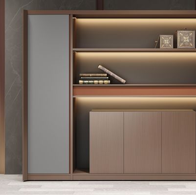 Ceo Office Room Decorations Storage Bookcase Wooden Modern Mdf Bookshelft Bibliotheque File Cabinet