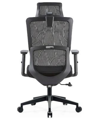 Black Full Mesh Mesh Furniture Lumbar Support Massage Modern Wholesale Armrest Comfort Fabric Ergonomic Office Chair