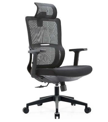 Black Full Mesh Mesh Furniture Lumbar Support Massage Modern Wholesale Armrest Comfort Fabric Ergonomic Office Chair