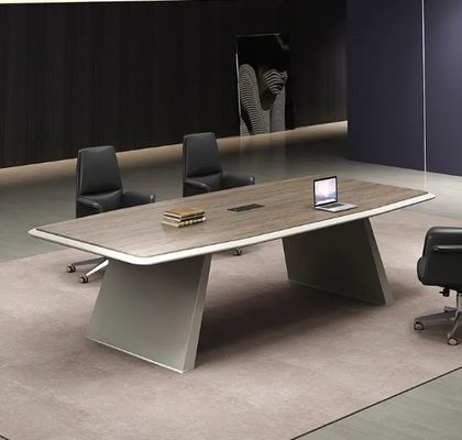 Modern Simple Office Funiture Rectangular Negotiation Conference Meeting Room Table