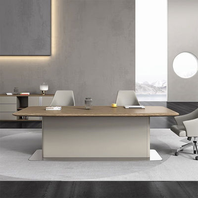 Modern Negotiation Boardroom Conference Office Table Reception Room Negotiating Wooden Meeting Table
