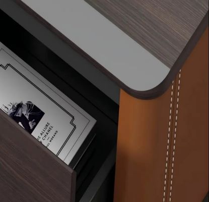 office furniture wooden square storage cupboard with door small display table corner table for coffee tables