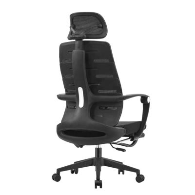 Premium Ergonomic Office Chair for Long Hours of Comfortable Sitting Adjustable Black Mesh Executive Desk Chair