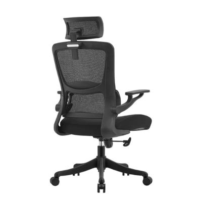 High Back Executive Office Chair Modern Mesh Swivel Bank Chair with Adjustable Headrest Revolving Leather Fabric Lift Chair