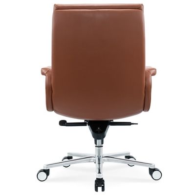 Luxury Modern Adjustable Swivel Manager Executive High Quality Ergonomic Real Genuine Leather Recliner Office