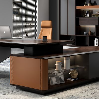 Factory Custom Wholesale Luxury Design Ceo Boss Executive Office Desk Modern Boss Desk Manager Office Table Ceo Desk Luxury
