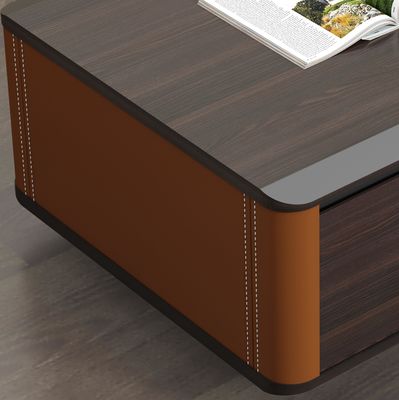 Minimalist Custom Made Wooden Square Shape Storage Living Room Luxury Modern Coffee Table