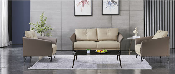 High Quality Simple Design Three Reception Seat Modern Furniture Contemporary Ceo Leather Luxury Modern Executive Office Sofa