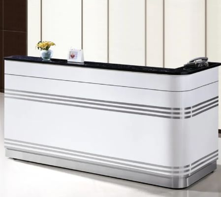 Cheap Minimalist Style Modern Extendable Furniture Office Reception Desk Counter Table Reception Desk For Sale