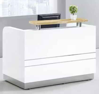 Modern Retail Wooden Boutique Reception Desks Office Register Checkout Counters furniture