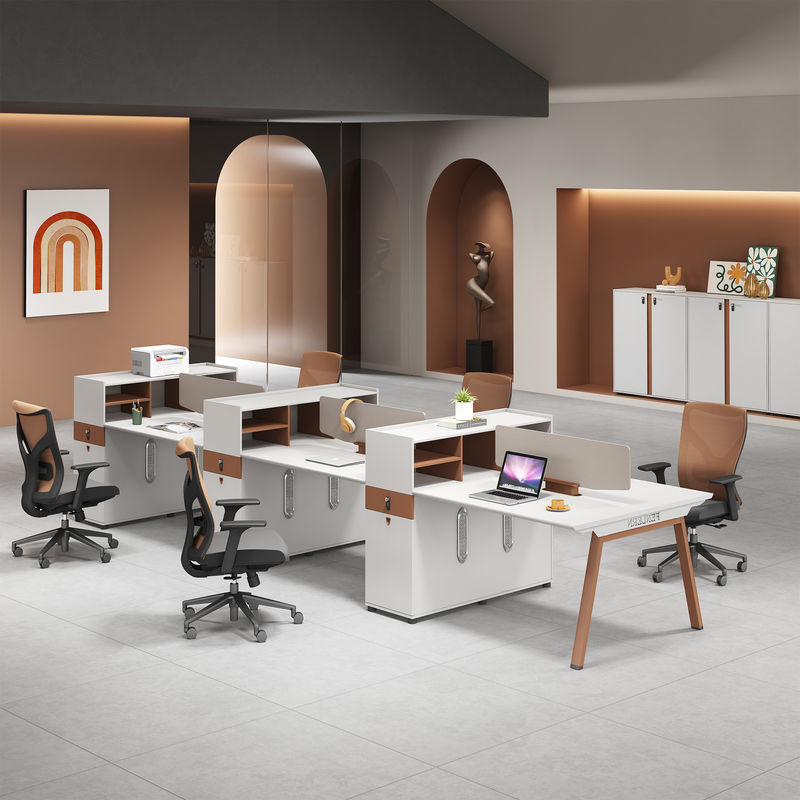 Modern 2 4 6 Person Office Desks Office Cubicle Workstation Desk Table Open Modular Office Furniture Workstation Desk