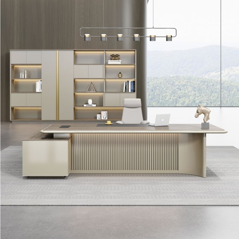 Premium Office Furniture Manager Desk  Office Modern Wooden Table Office Desk Computer Table Desk