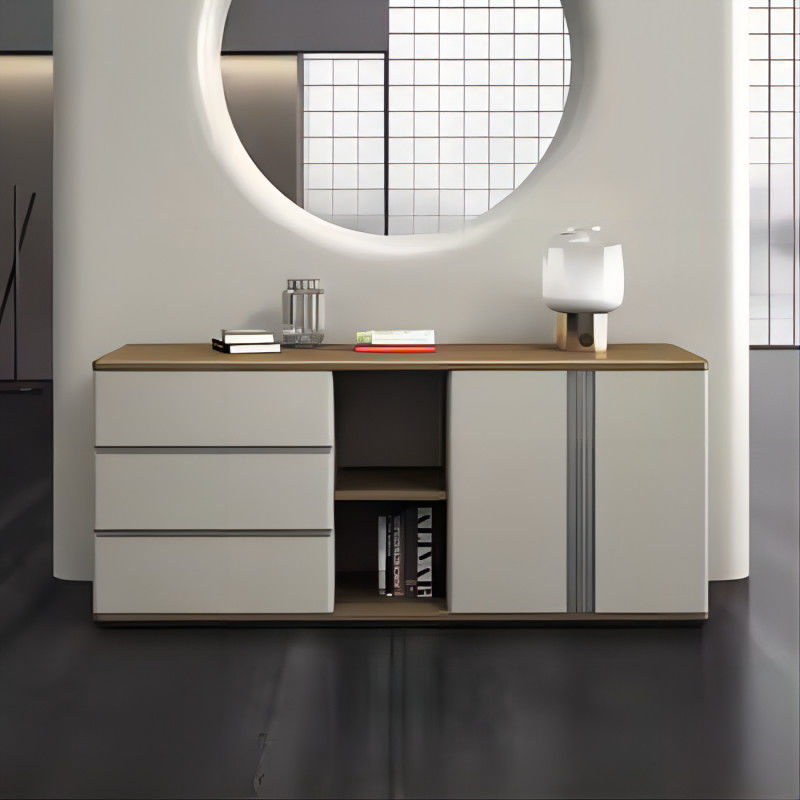 Light Luxury Wind Entry Door Modern Simple Storage Partition Office Furniture Tea Water Cabinet