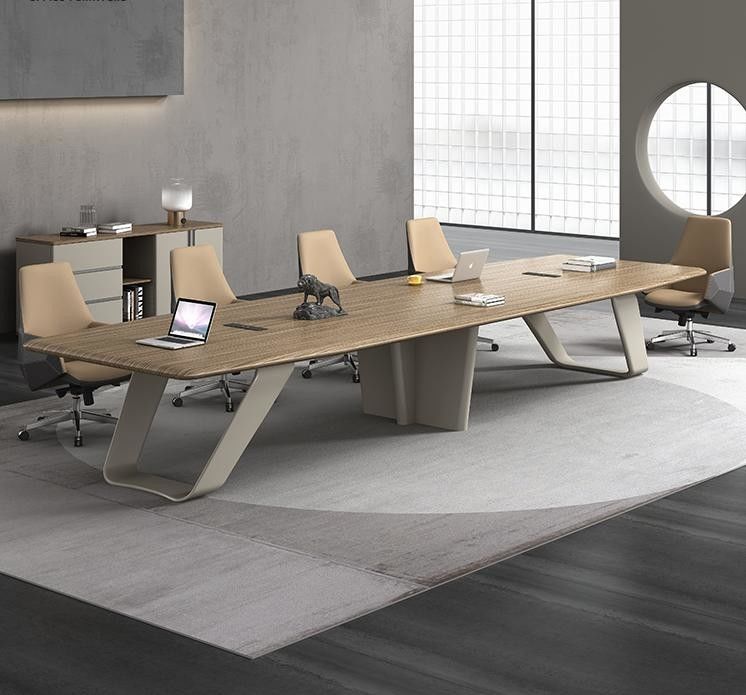 Office Furniture Room Office Conference Table Mdf Modern Office Oem Wood Veneer Conference Table Meeting Table