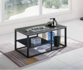 Modern Minimalist Sintered Stone Automatic Kung Fu Coffee Table Stainless Steel Luxury Custom Office Tea Table Set