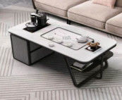 Modern Reception Room tea Table Office Furniture Luxury Wood Living Room Coffee Table High End Coffee Table
