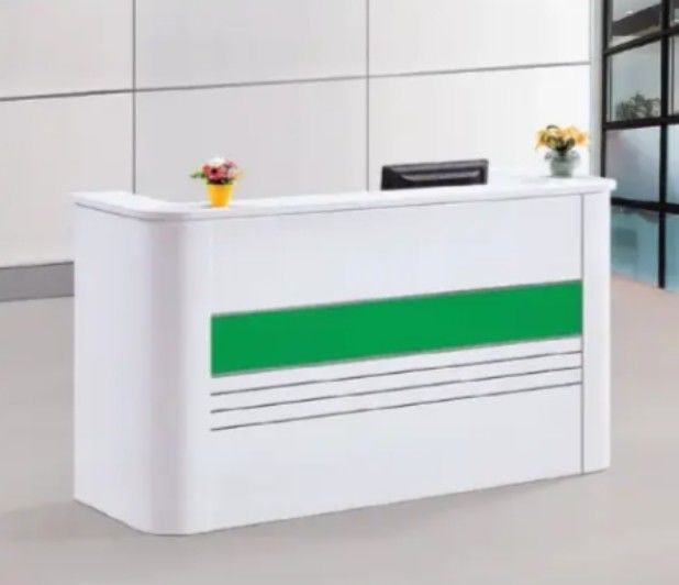 Customizable Modern Minimalist Reception Desk for Office and Hotel for Office Building Front Desk Furniture