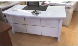 Modern Office Desk Furniture Supplier New Designs Wooden Chairman Boss Executive Office Table Desk