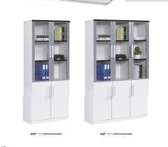 New Design Wholesale Factory Book Shelf Door Bookshelf Display Cabinet Office Cabinet Storage